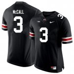 NCAA Ohio State Buckeyes Men's #3 Demario McCall Black Nike Football College Jersey ZMD7545VP